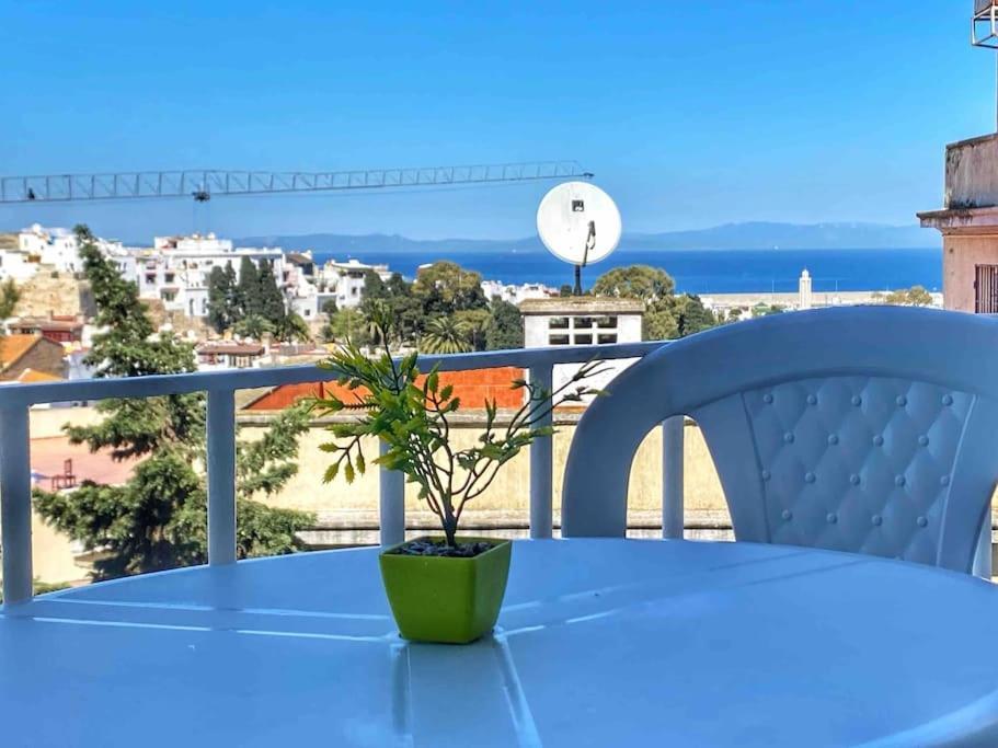 Ocean View&Fast Wifi Apart In The Heart Of Tangier Bagian luar foto